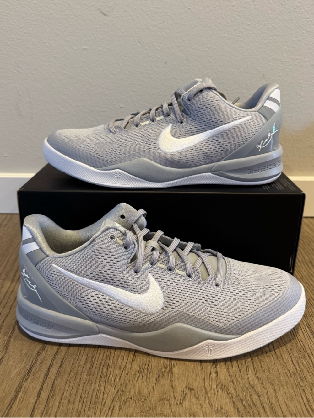 Nike Kobe 8 Wolf Grey NEW